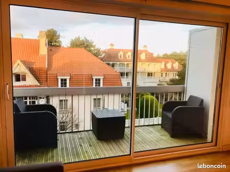 appartement duplex - 2 chambres « meublé » au cœur de la station d’hardelot plage