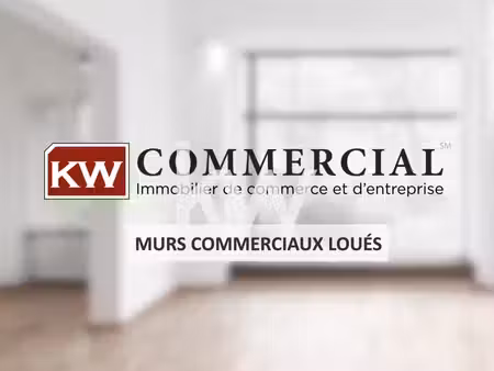 saint-étienne (42) - murs commerciaux loués 90 m²