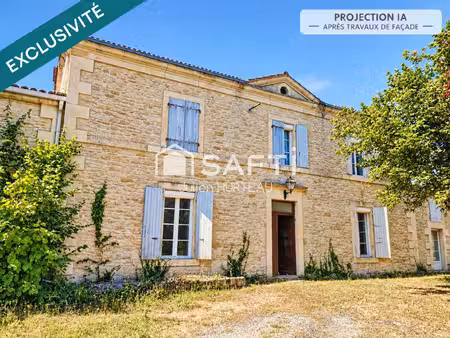 maison en pierre et dépendances avec travaux