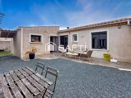 maison de plain-pied - 100m2 - 4 pieces - arvert (17530)