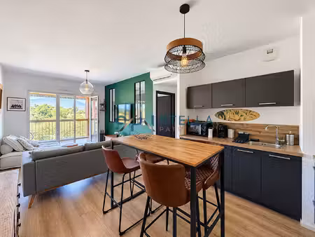 mezzavia - t2 45 71 m² - meublé - terrasse couverte