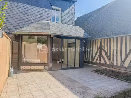 maison à colombages – 50 m² – 2 chambres – extérieur sans vis-à-vis – pont-l’évêque