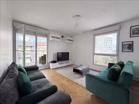 4 pièces meublé 80 m² – 3 chambres  balcon  asnieres