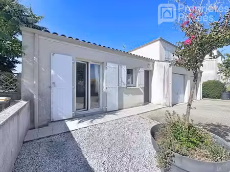 maison plain-pied avec jardin et garage - 3 pièces 80 m²