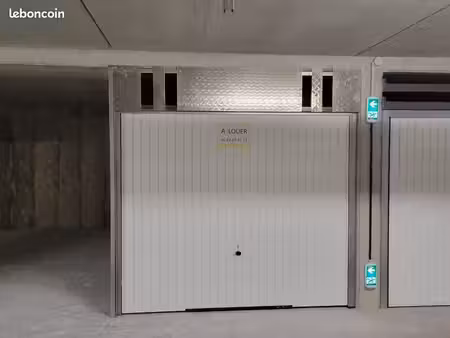garage box sécurisée
