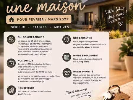 recherche maison location