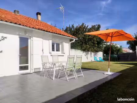 maison t3 avec jardin à royan à l'année