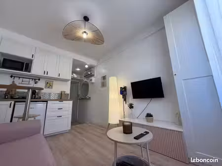 studio meublé refait à neuf 15m² hyper centre nice – étudiant / longue durée
