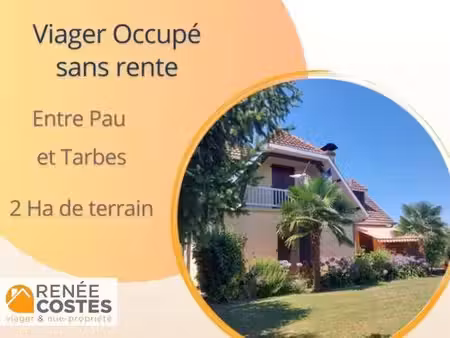 vente en nue propriété - h78 ans - pau (64000)