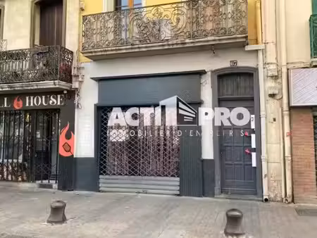 location commerce 39 m² à perpignan (66000)