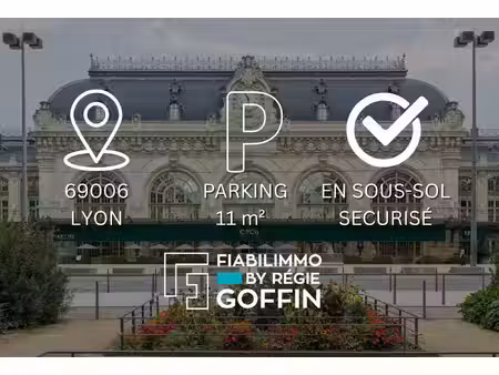 vente garage lyon 6 (69006)