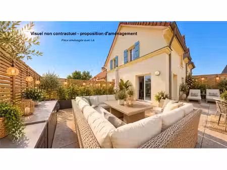 vente appartement 5 pièces  75.00m²  vauréal