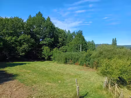 terrain avec cu prêt à bâtir sur argentat !
