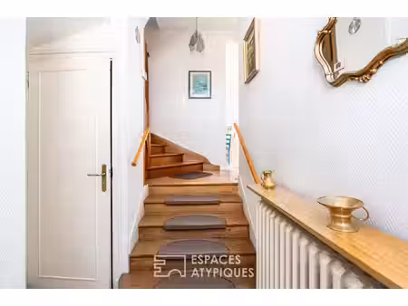 maison de ville en pierre avec jardin plein sud  nantes monselet