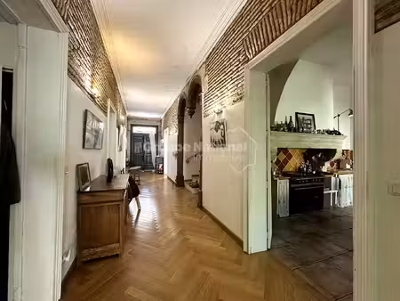 maison de maître 5 chambres avec garage et jardin