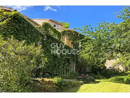 minervois - maison de village 5 chambres avec jardin 900m²
