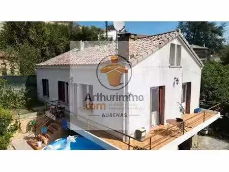 vente maison 5 pièces 90 m² aubenas (07200)