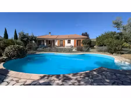 superbe maison t6 plain-pied piscine