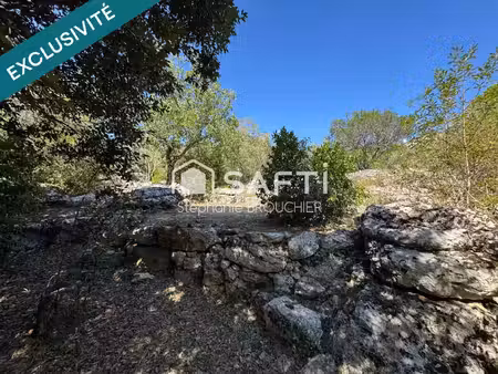 vente terrain 1798 m² labeaume (07120)