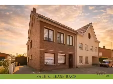 maison à vendre avec garage et terrasse   beverlo (rbw82494)