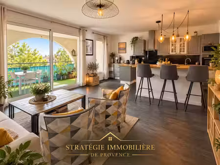 éguillles – centre-village appartement d’environ 80 m² habitables avec terrasse et vue dég