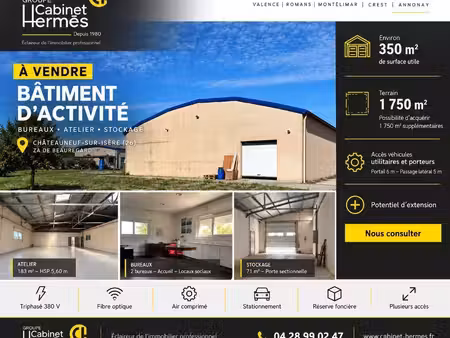 vente local d’activités 351m²
