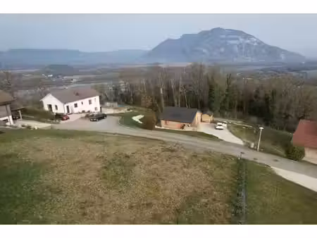 hauteurs de chanaz - terrain constructible viabilisé - 1 080 m2