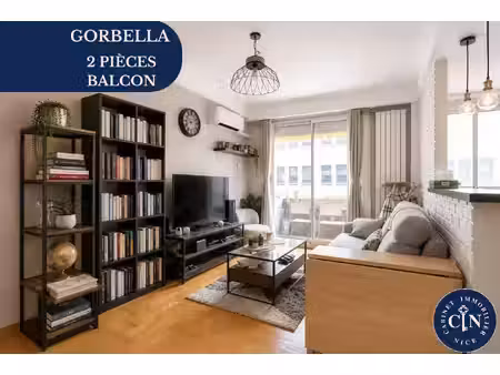 appartement 2 pièces 52 m² avec balcon et climatisation - gorbel