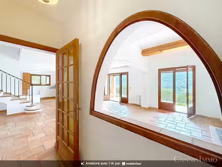 maison à vendre – mandelieu / saint-jean-de-cannes – 173 m² – vue dégagée – garage