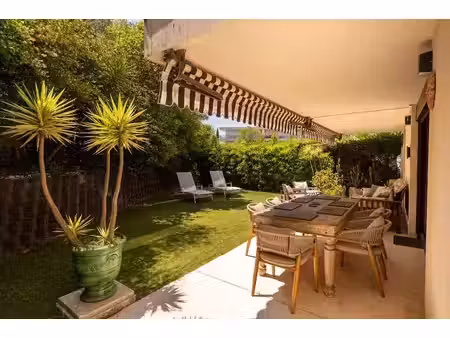 cannes montrose vente 3 pièces en rez de jardin