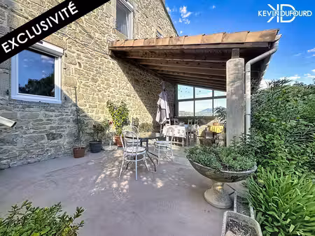 maison de ville de 95m² sur un terrain de 1.800 m² à aubenas