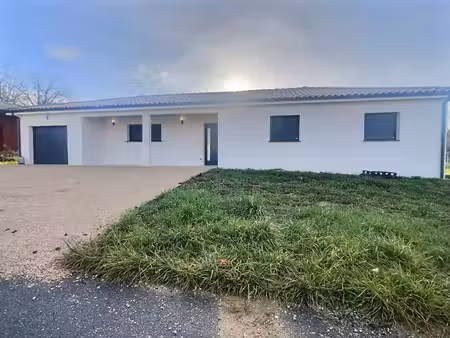 maison contemporaine récente 120m2