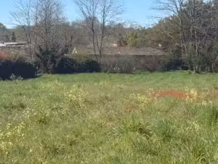 vente terrain 800 m² asques (33240)
