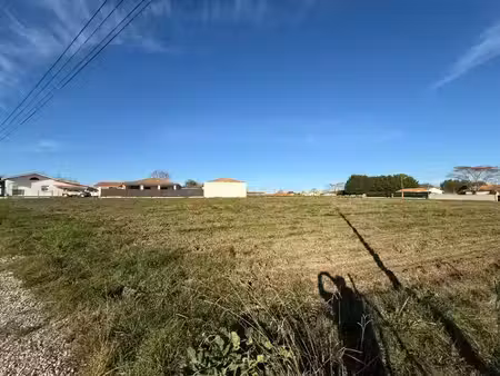 vente terrain 805 m² cussac-fort-médoc (33460)