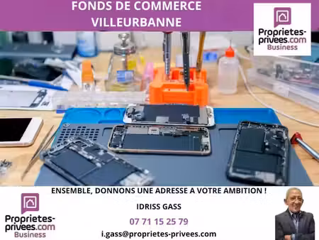 vente locaux professionnels 80 m² à villeurbanne (69100)  77 000 €