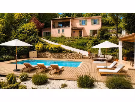 maison indépendante avec vue panoramique près de fayence  cadre exceptionnel