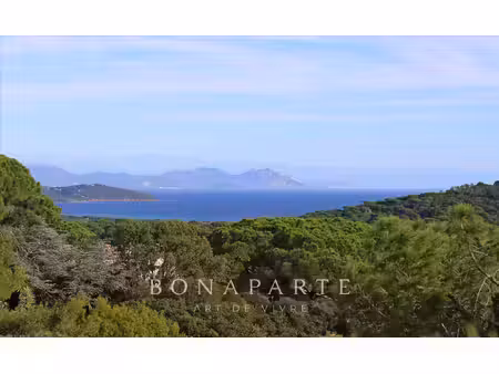 ramatuelle – l'escalet – terrain avec permis purgé et double vue mer