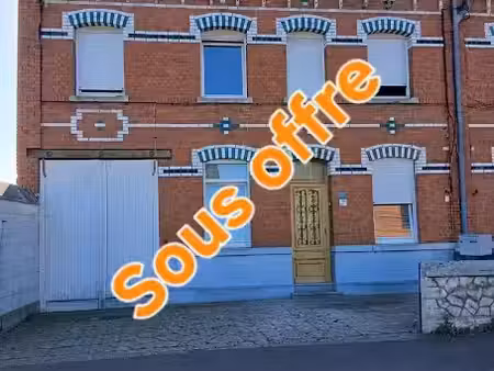 vente maison 6 pièces 103 m² à courcelles-lès-lens (62970)  157 000 €