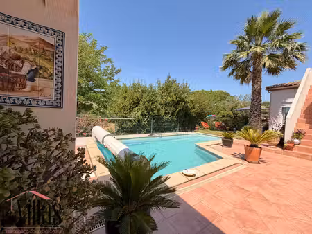 maison coup de cœur avec patio  t2 indépendant et piscine plein sud