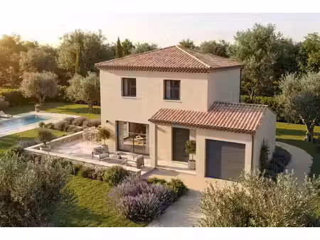 vente maison neuf 4 pièces 85m2 le puy-sainte-réparade - 385000 € - surface privée