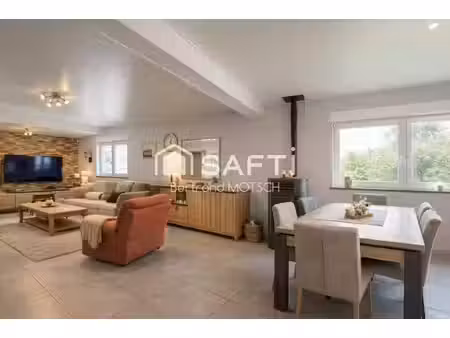 vente maison 8 pièces 168 m² ville-houdlémont (54730)