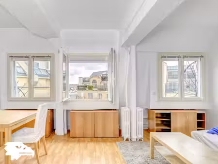location appartement - 1 pièces - 23 m² - paris - (75)