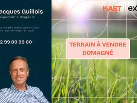 vente terrain à domagné (35113) : à vendre / 722m² domagné