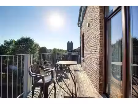 duplex 3ch + bureau avec magnifique terrasse !
