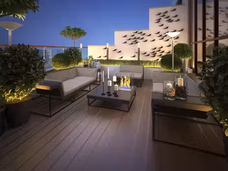 ** magnifique appartement avec grande terrasse + parking  un emplacement idéal**