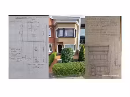 maison de ville de caractère + garage et accès arrière