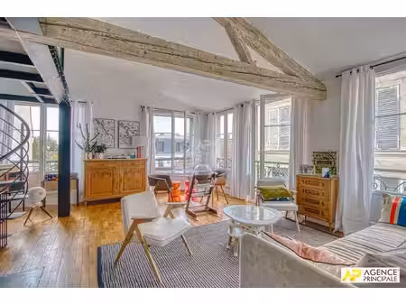 versailles ermitage appartement duplex 4 pièces 91 m² au sol 2ème et dernier étage