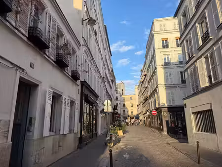 vente appartement 1 pièce 17 m² paris 18 (75018)