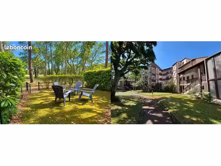 moliets et maa plage appartement t2 rez-de-jardin