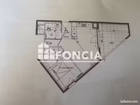appartement 2 pièces 41 m²